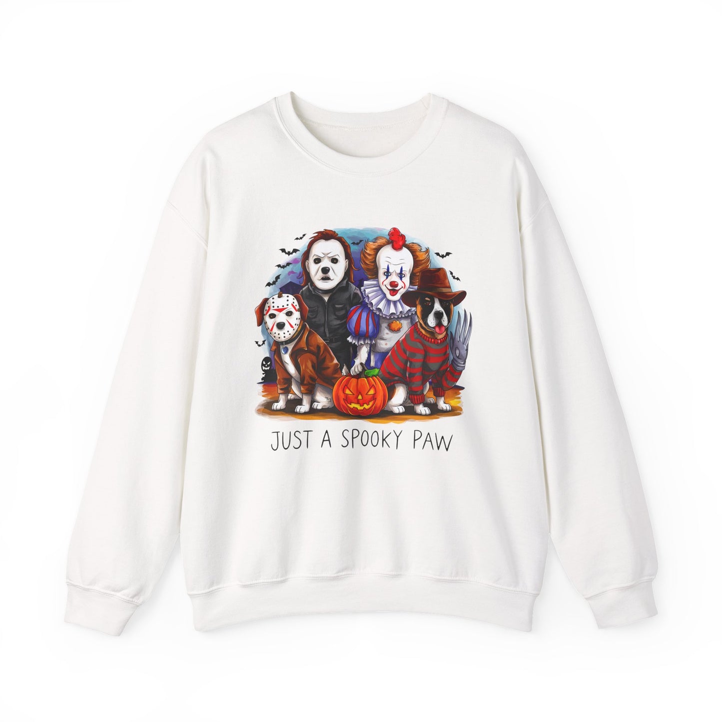 Spooky Dog Halloween Crewneck Sweatshirt - Samberule
