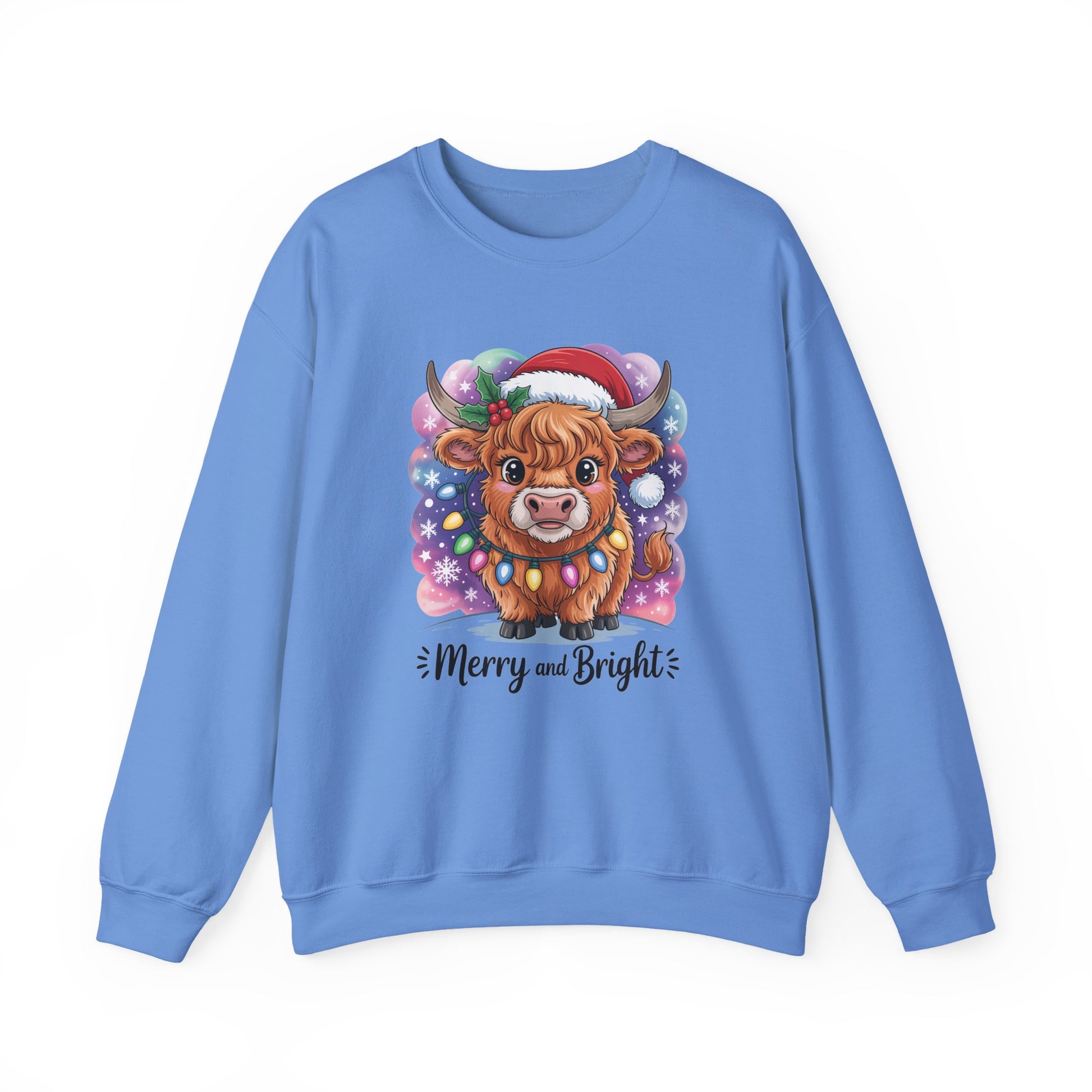Merry and Bright Christmas Crewneck Sweatshirt - Samberule