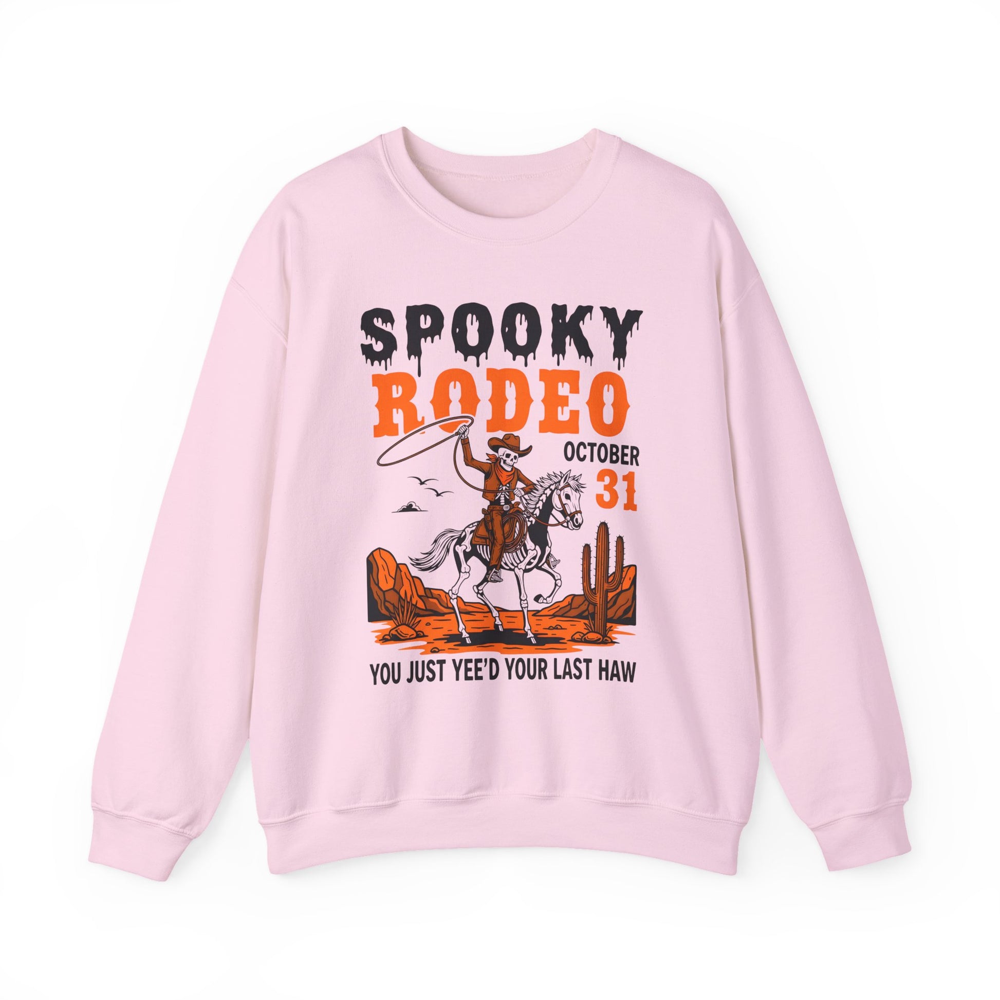 Spooky Rodeo Halloween Crewneck Sweatshirt - Samberule