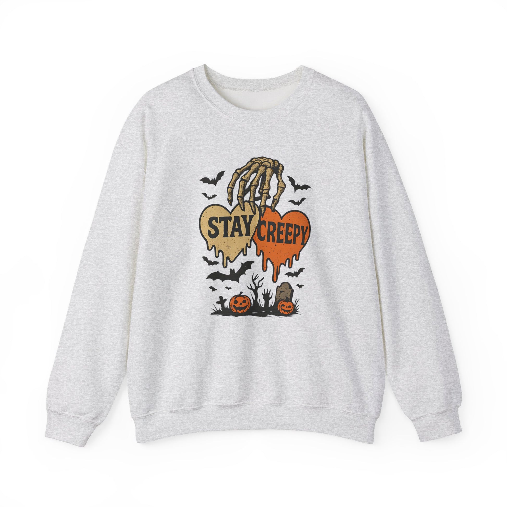 Stay Creepy Halloween Crewneck Sweatshirt - Samberule