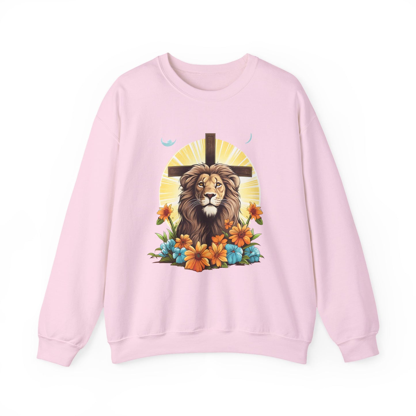 Inspired Lion Faith Crewneck Sweatshirt