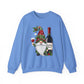 Holiday Gnome Cheer Christmas Crewneck Sweatshirt