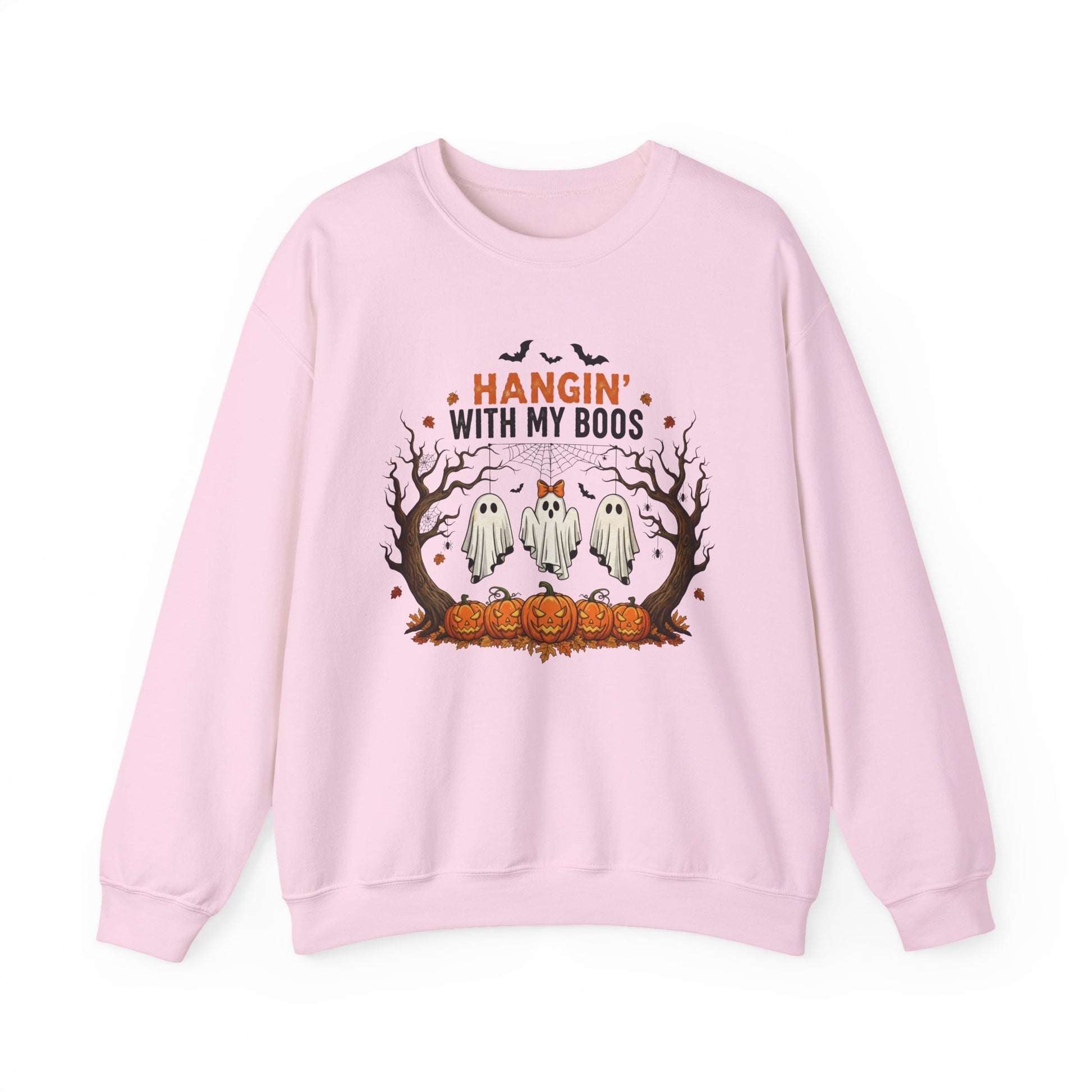 Hangin' With My Boos Halloween Crewneck Sweatshirt - Samberule