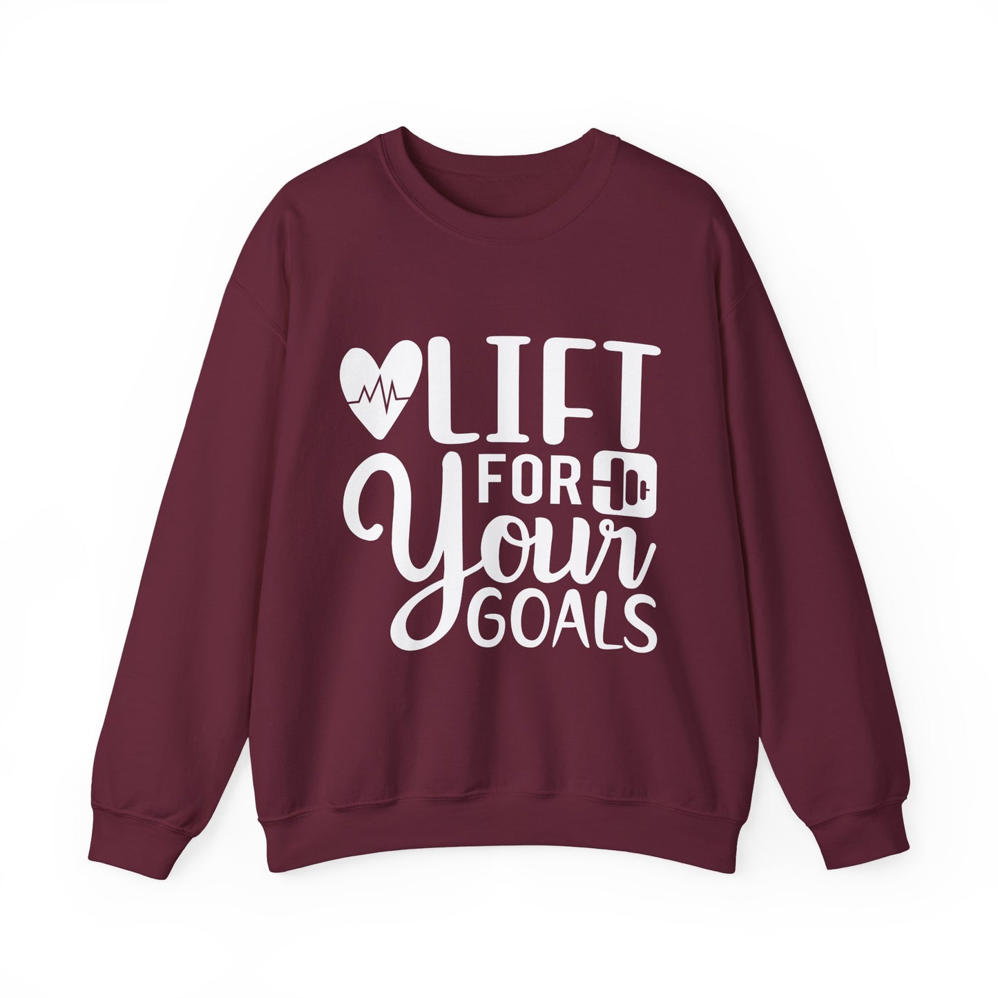 Lift for Your Goals Gym Crewneck Sweatshirt