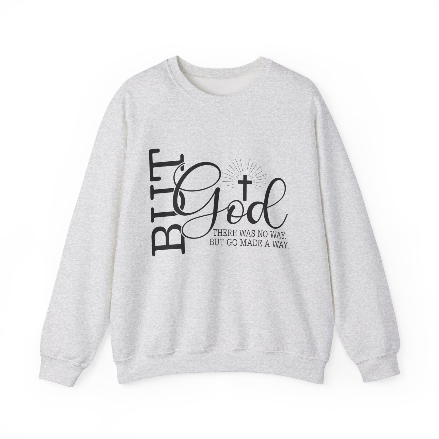 Inspirational Christian Faith Crewneck Sweatshirt