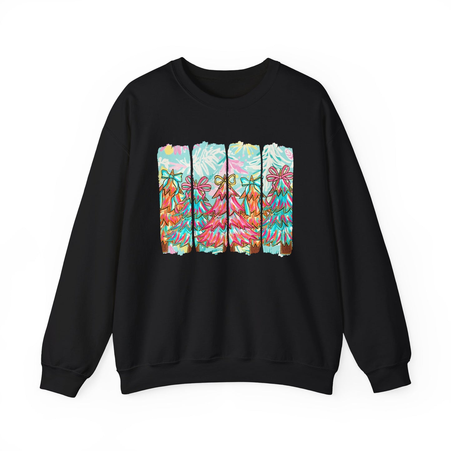 Vibrant Holiday Christmas Crewneck Sweatshirt