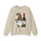 Holiday Gnome Cheer Christmas Crewneck Sweatshirt