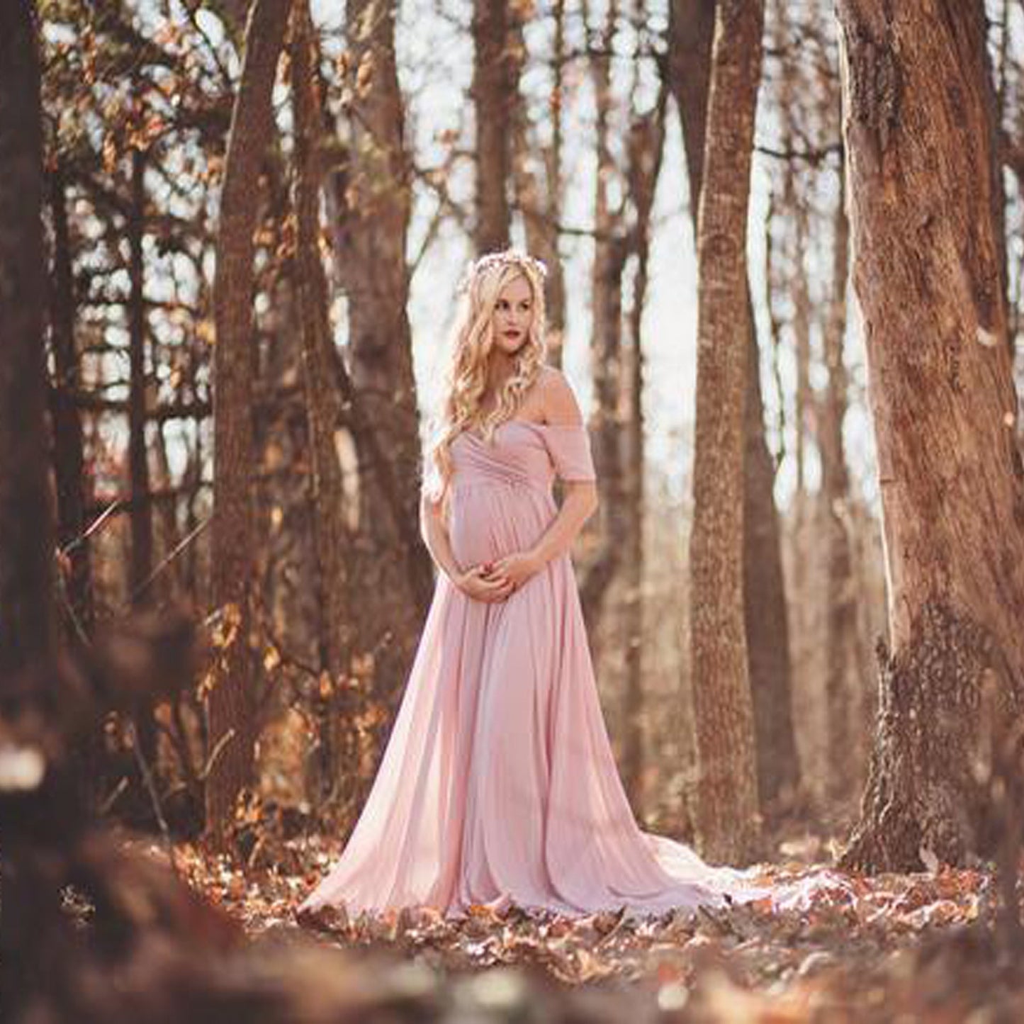 Cynthia Maternity Gown Dress - Samberule