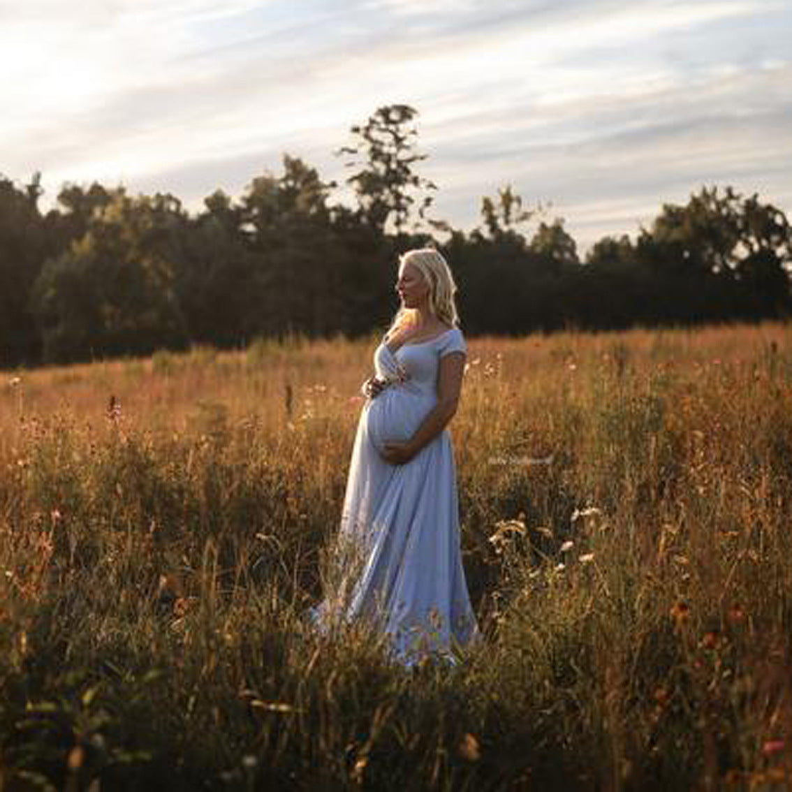 Cynthia Maternity Gown Dress - Samberule