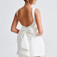 Amber | Women Wedding Guest Structured Mini Dress