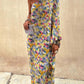 Casual Holiday Ink-dye Print Off-shoulder Maxi Dress