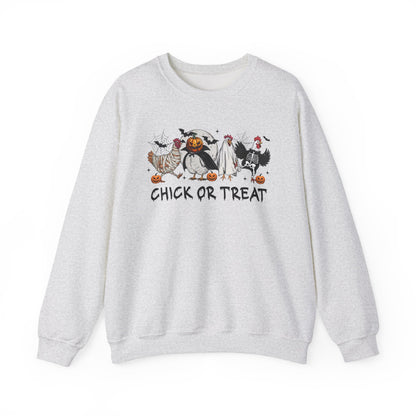 Chick or Treat Halloween Crewneck Sweatshirt - Samberule