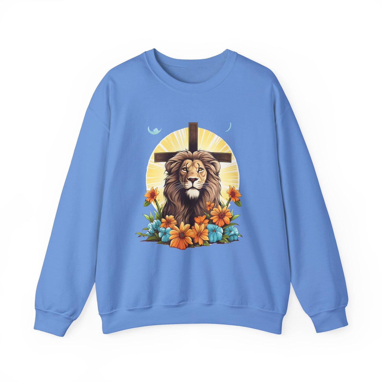 Inspired Lion Faith Crewneck Sweatshirt
