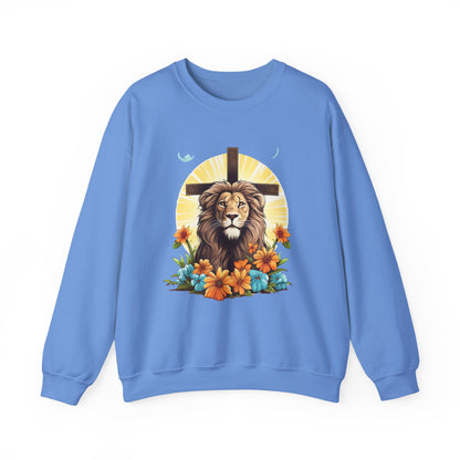 Inspired Lion Faith Crewneck Sweatshirt