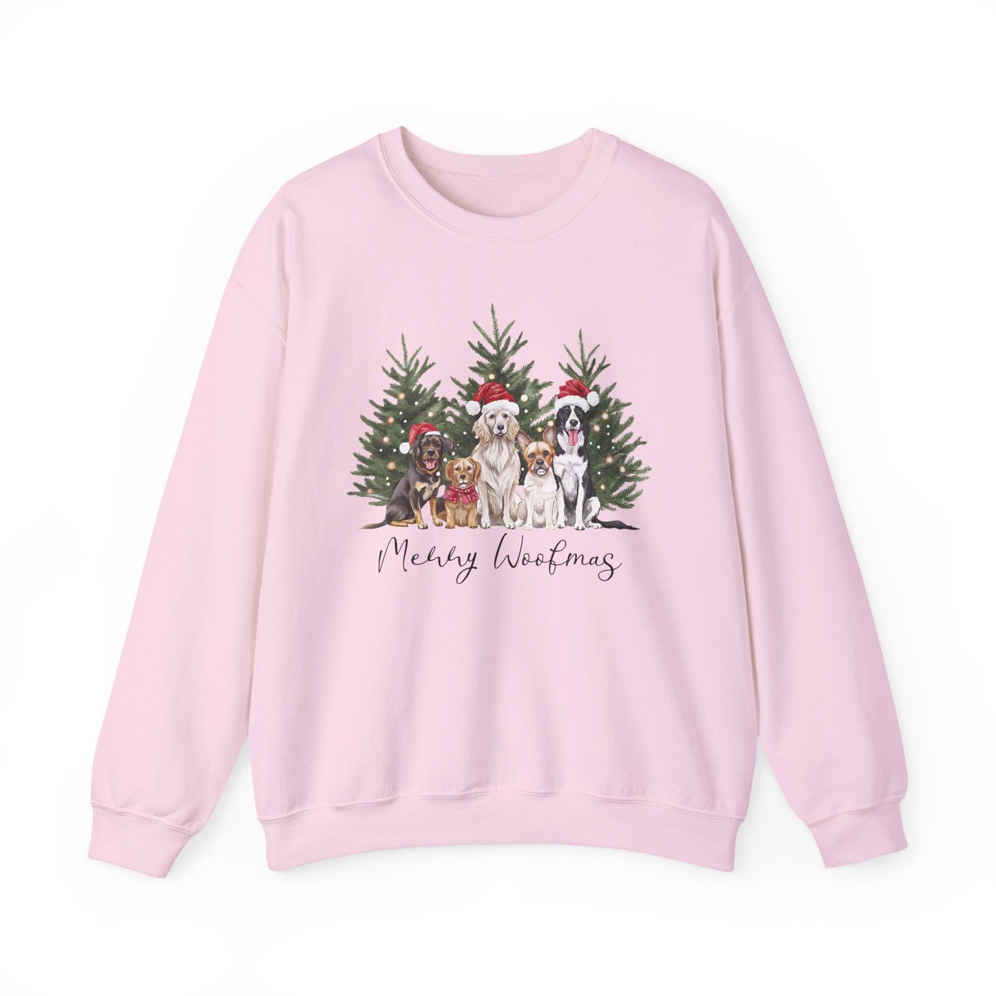 Merry Woofmas Christmas Crewneck Sweatshirt