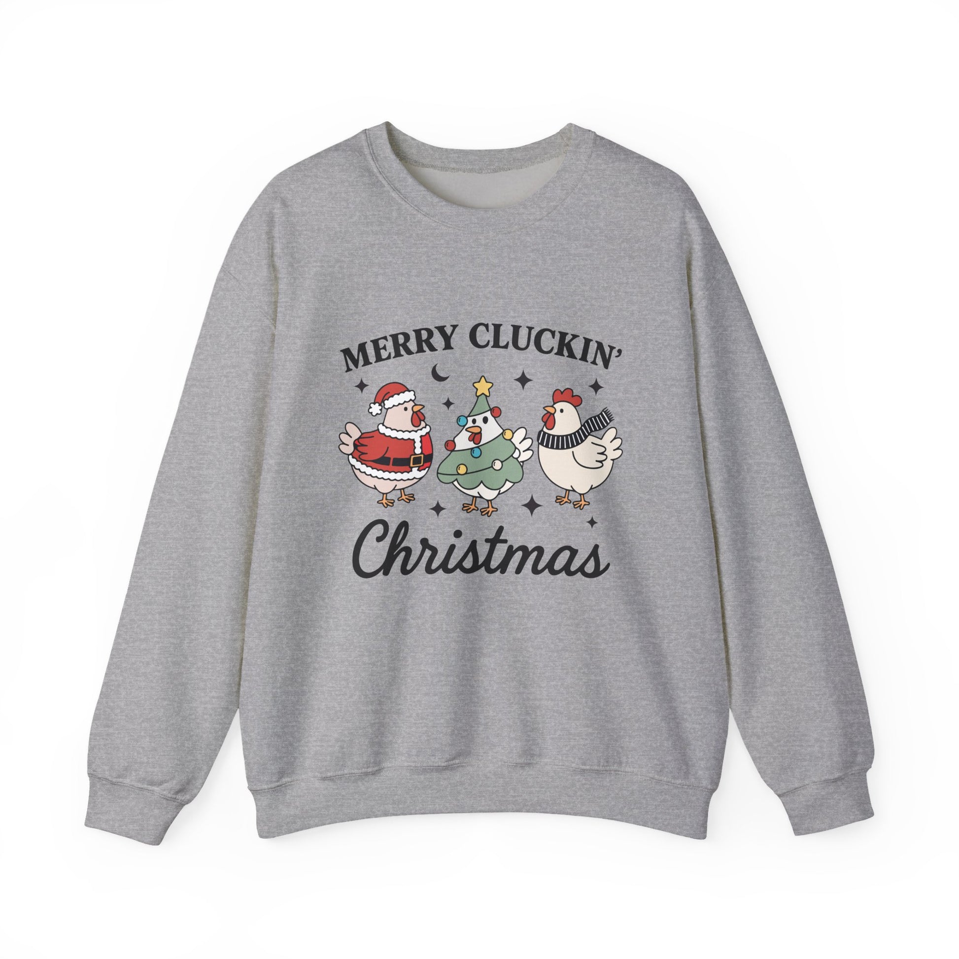 Merry Cluckin' Christmas Crewneck Sweatshirt - Samberule
