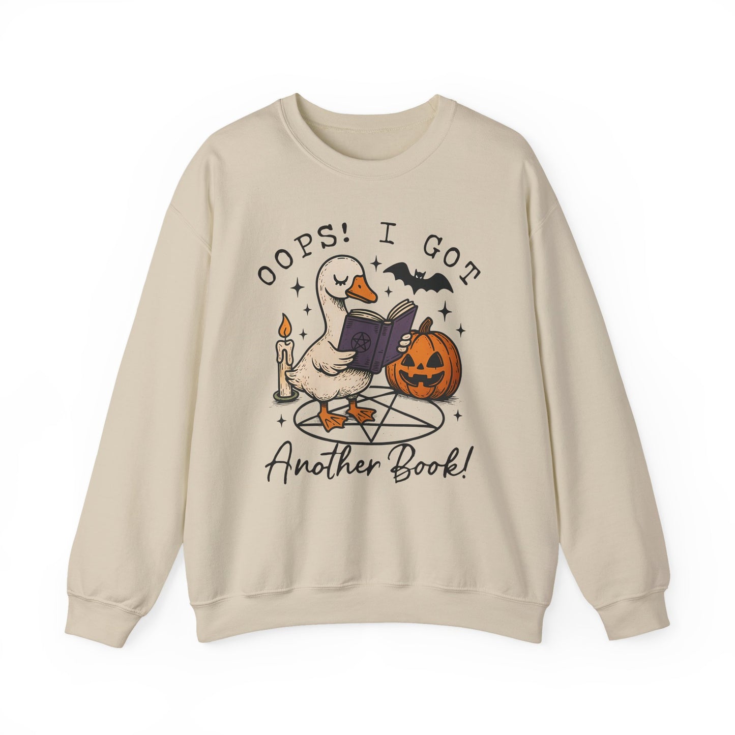 Oops! I Got Another Book Halloween Crewneck Sweatshirt - Samberule