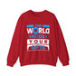 The World Needs Your Gifts Motivational Crewneck Sweatshirt