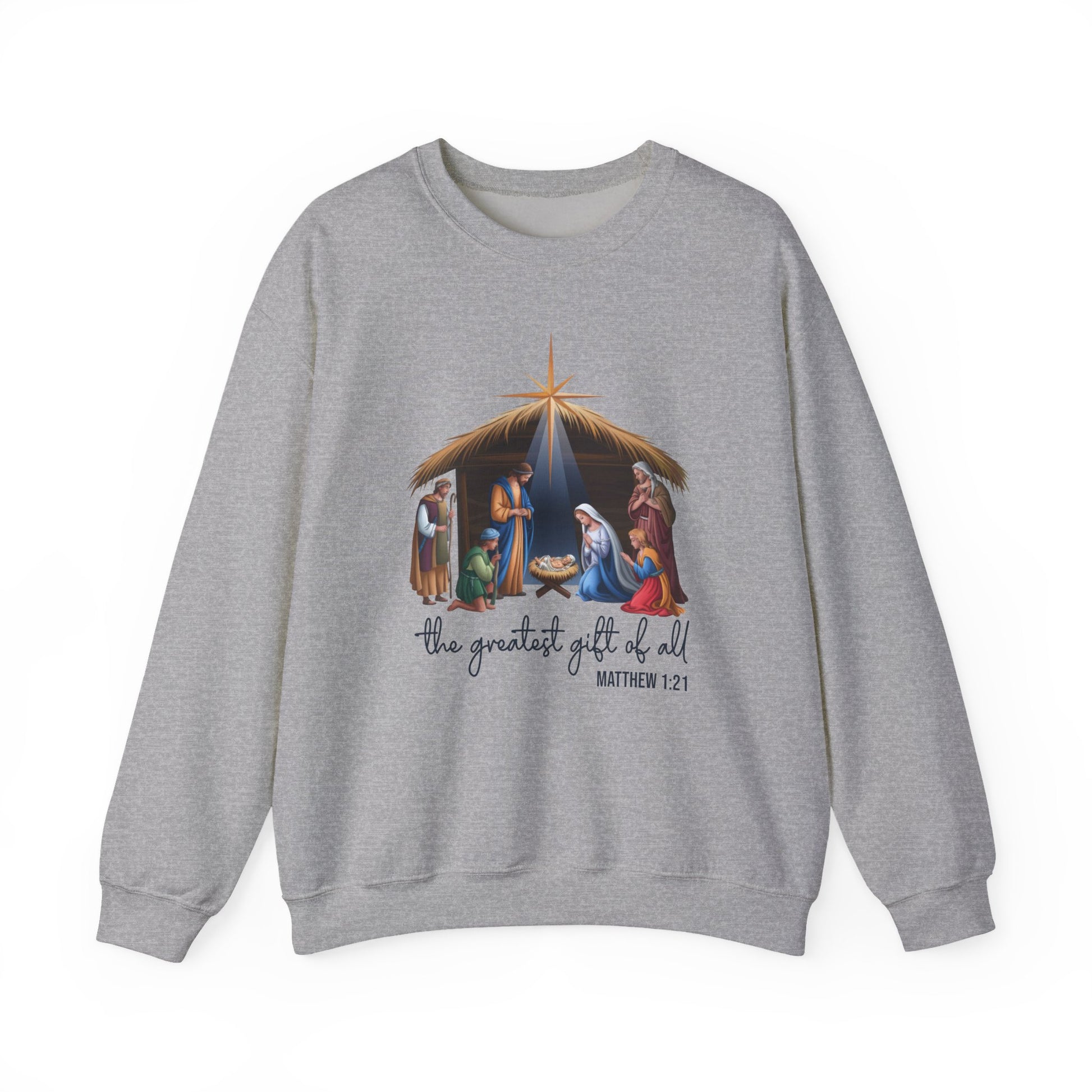 The Greatest Gift Of All Christmas Crewneck Sweatshirt - Samberule