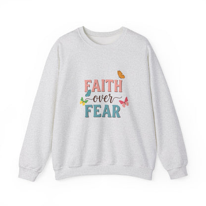 "Faith Over Fear" Faith Crewneck Sweatshirt