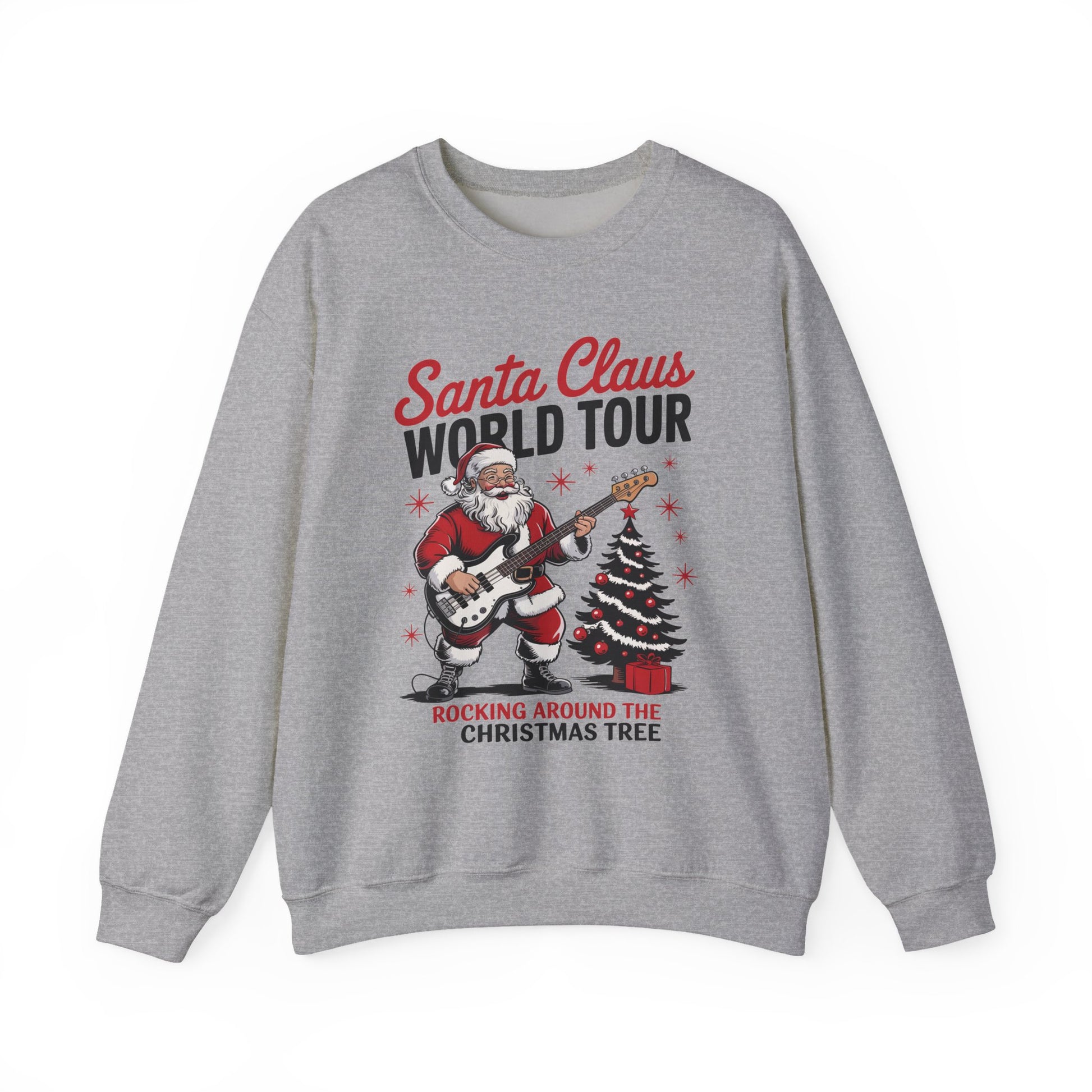 Santa Claus World Tour Christmas Crewneck Sweatshirt - Samberule