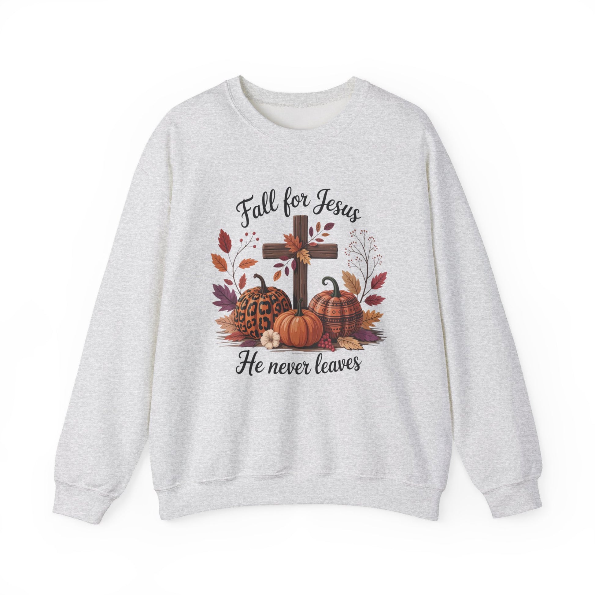 Fall for Jesus Halloween Crewneck Sweatshirt - Samberule