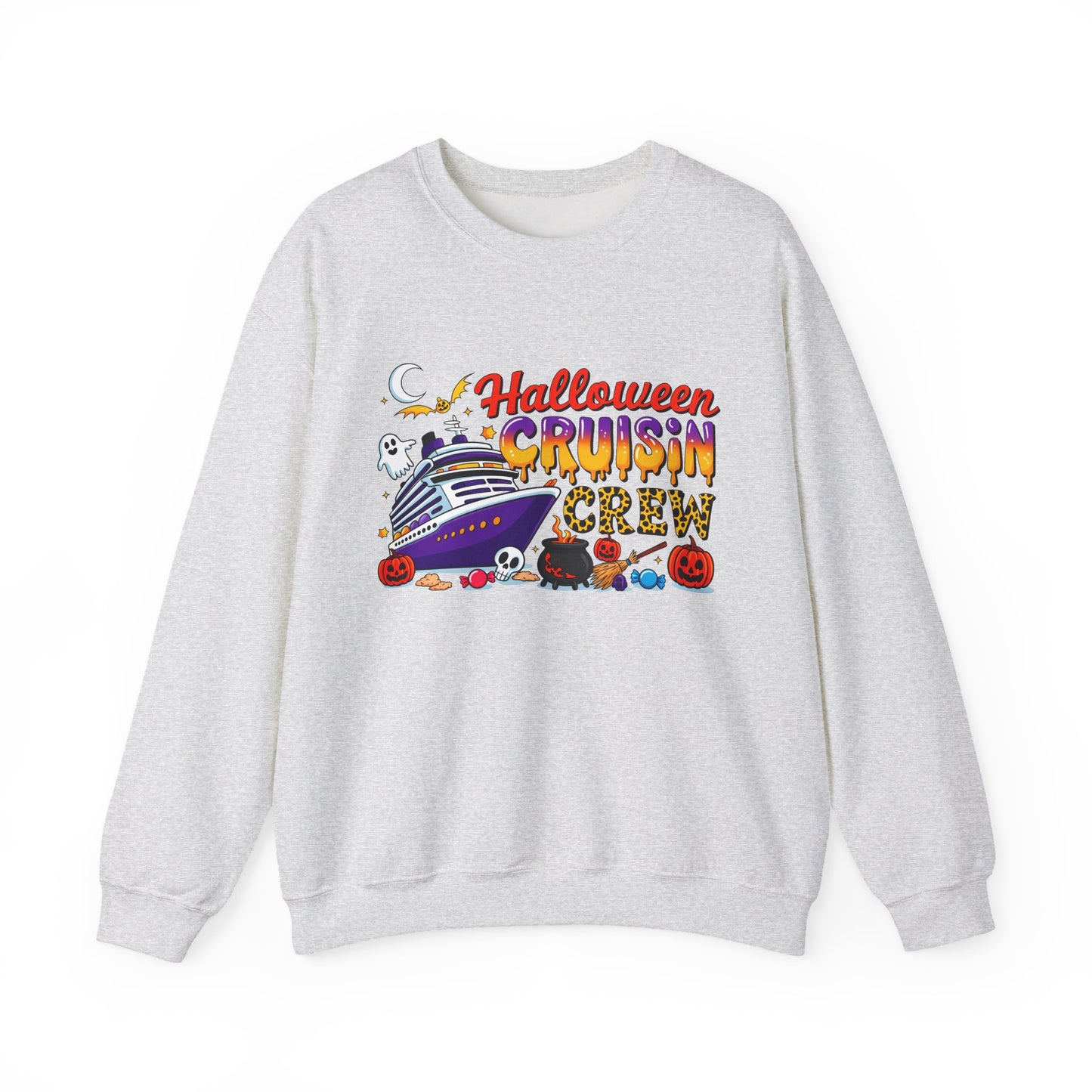 Cruisin' Crew Halloween Crewneck Sweatshirt - Samberule