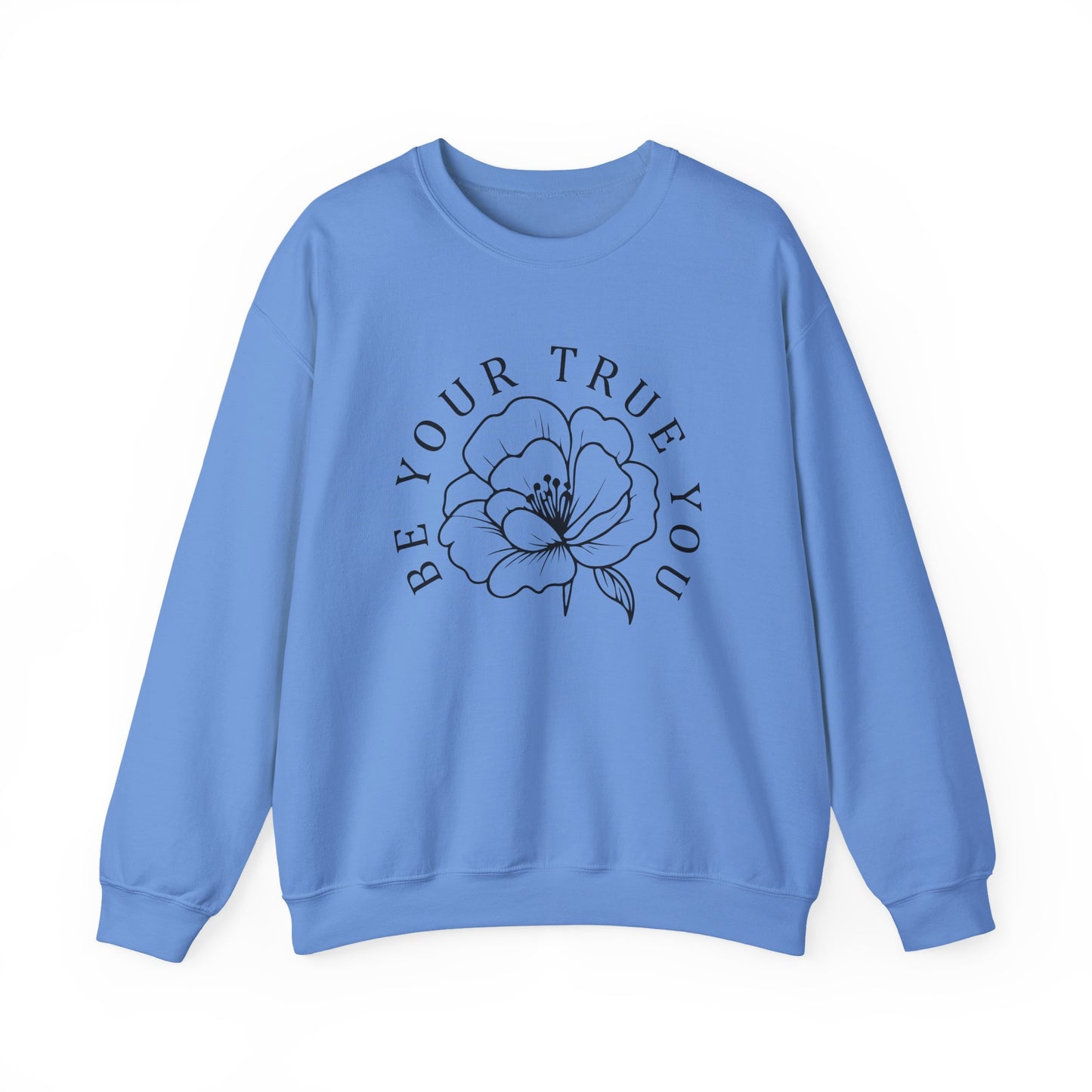 Be Your True You Mental Health Crewneck Sweatshirt