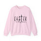 Easter Is for Jesus Faith Crewneck Sweatshirt