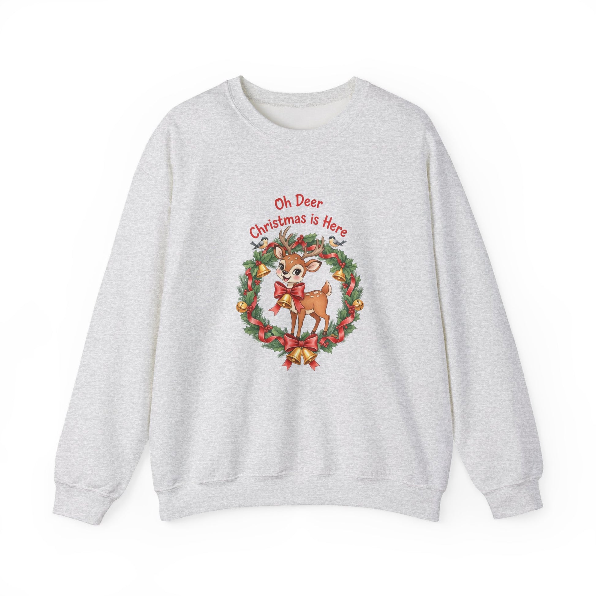 Oh Deer Christmas Crewneck Sweatshirt - Samberule