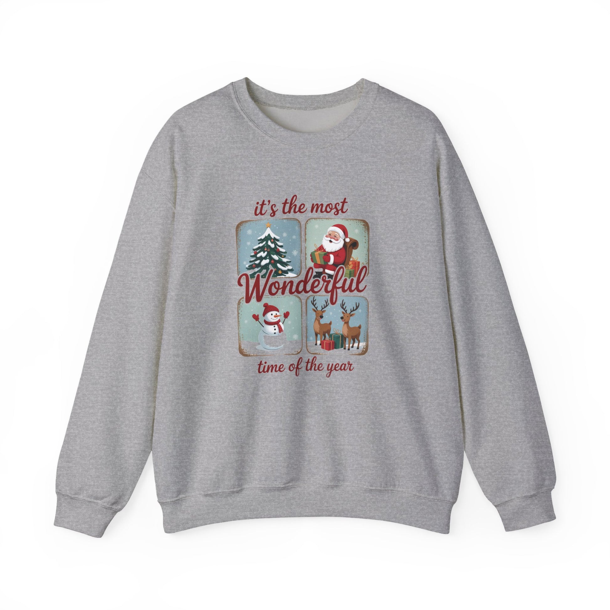 It's The Most Wonderful Time Of The Year Christmas Crewneck Sweatshirt - Samberule