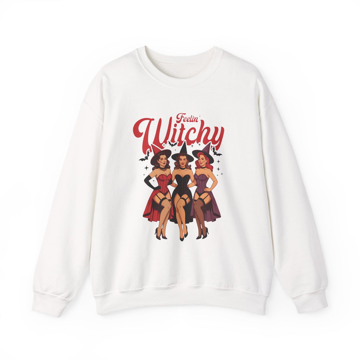 Witchy Halloween Crewneck Sweatshirt - Samberule