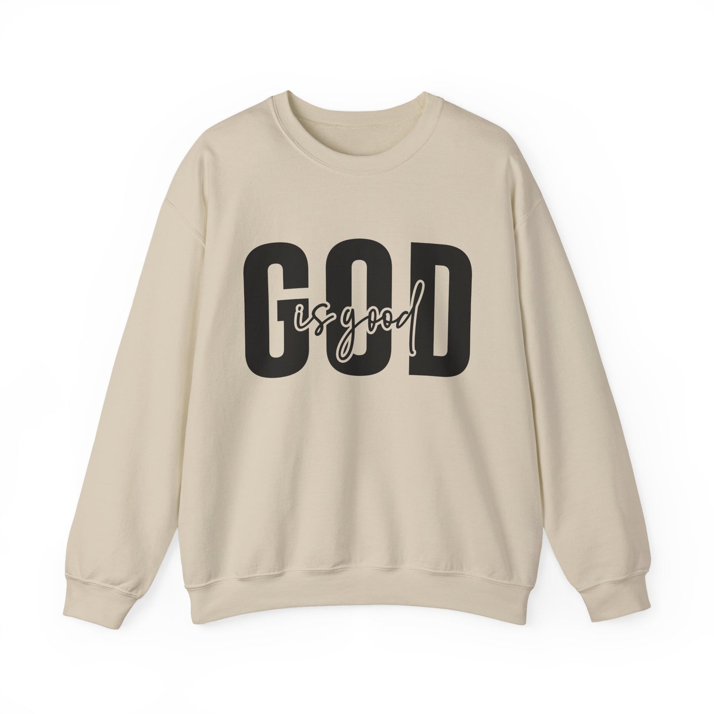 God is Good Faith Crewneck Sweatshirt