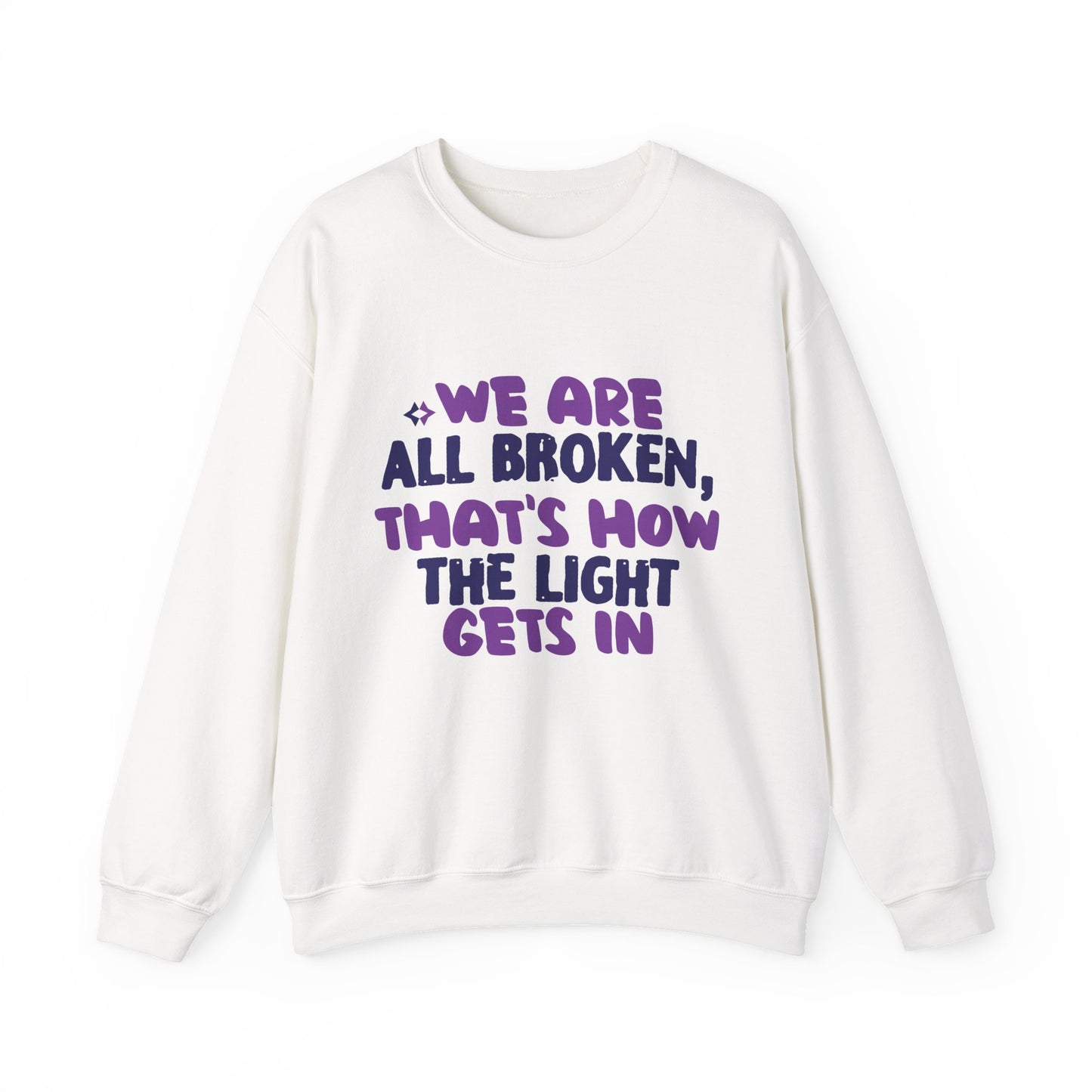 Perfect for Self-Care Motivational Mental Health Crewneck Sweatshirt