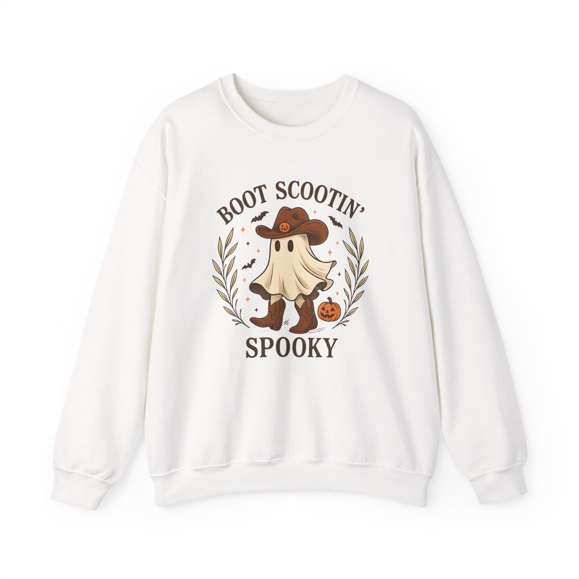 Boot Scootin Spooky Halloween Crewneck Sweatshirt - Samberule