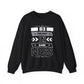 Be The Light In Darkness Motivational Crewneck Sweatshirt