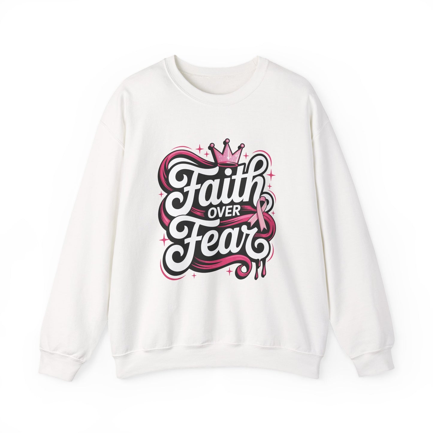 "Faith Over Fear" Faith Crewneck Sweatshirt