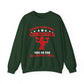Hating Your Body Will Never Get You As Far As Loving It Will Gym Crewneck Sweatshirt