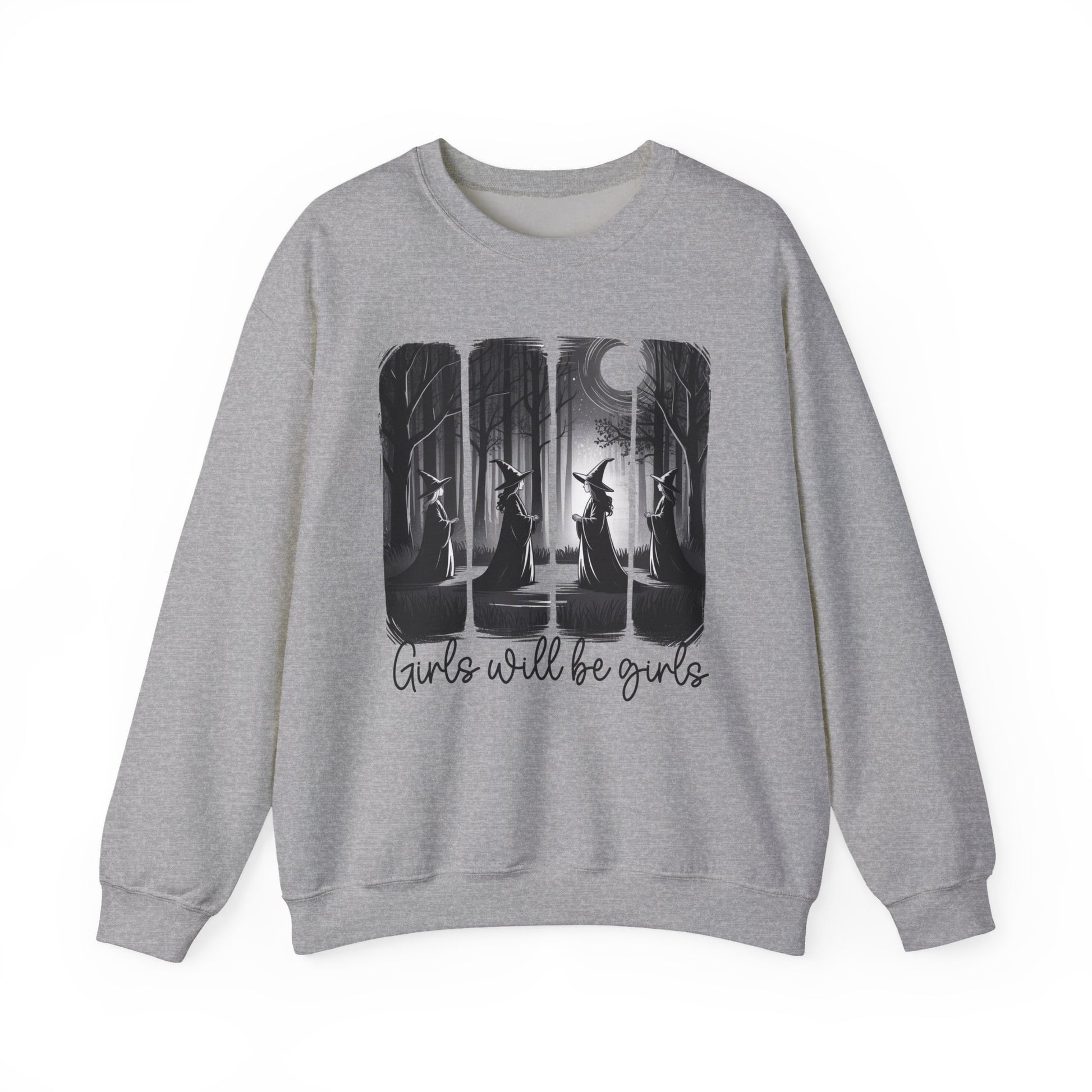 Girls Will Be Girls Halloween Crewneck Sweatshirt - Samberule