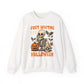 Just Waiting for Halloween Crewneck Sweatshirt - Samberule