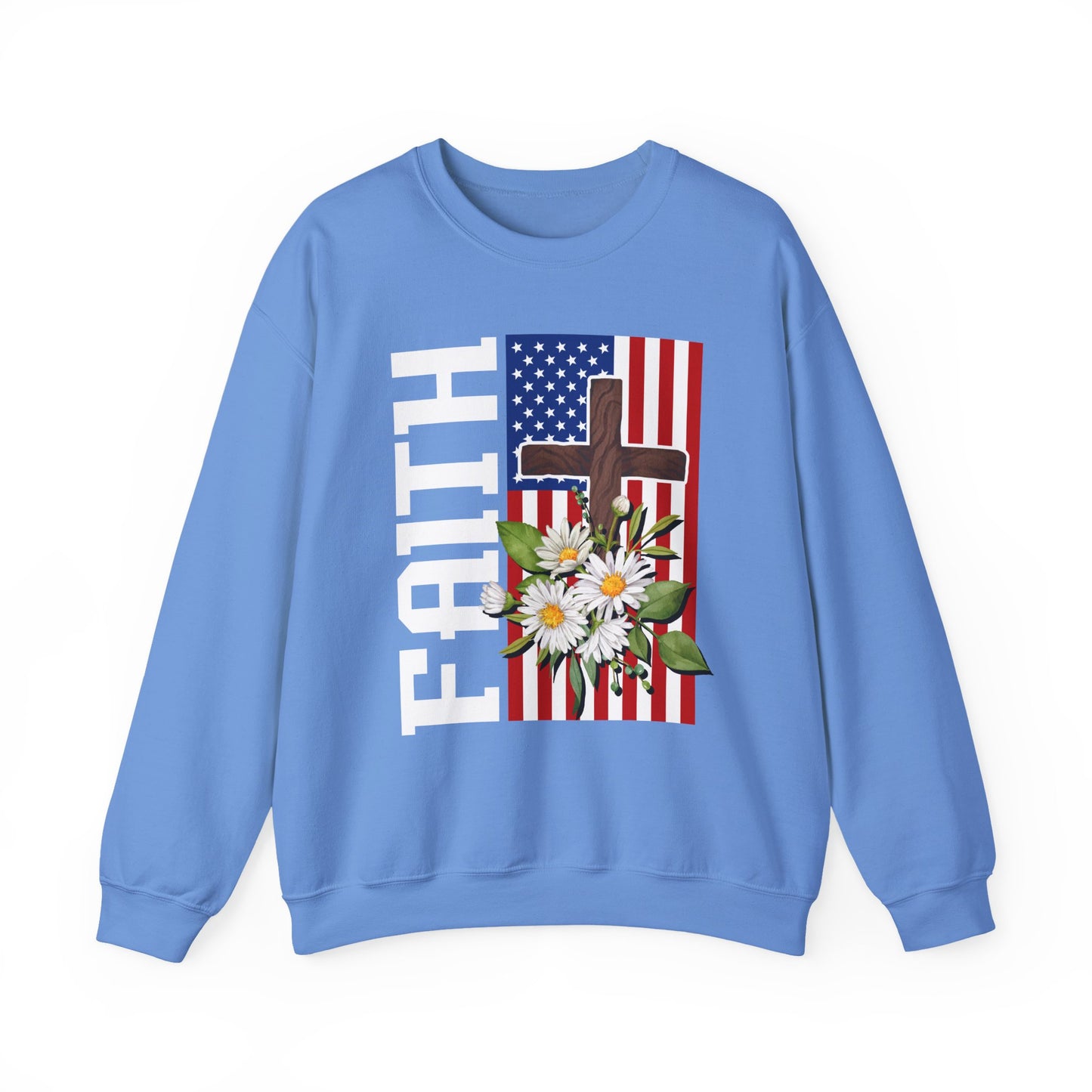 Inspired USA Faith Crewneck Sweatshirt