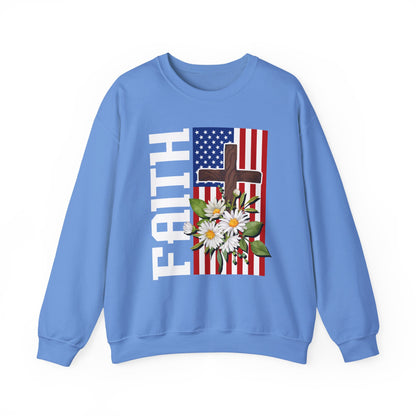 Inspired USA Faith Crewneck Sweatshirt