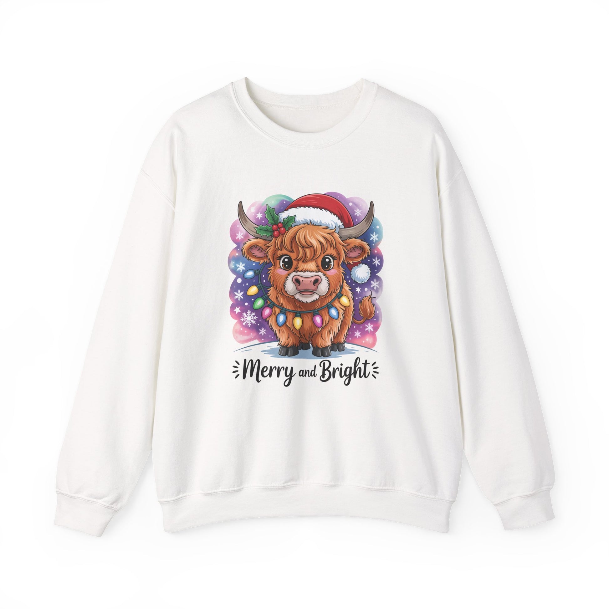 Merry and Bright Christmas Crewneck Sweatshirt - Samberule