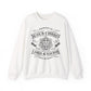 Jesus Christ Lord & Savior Faith Crewneck Sweatshirt