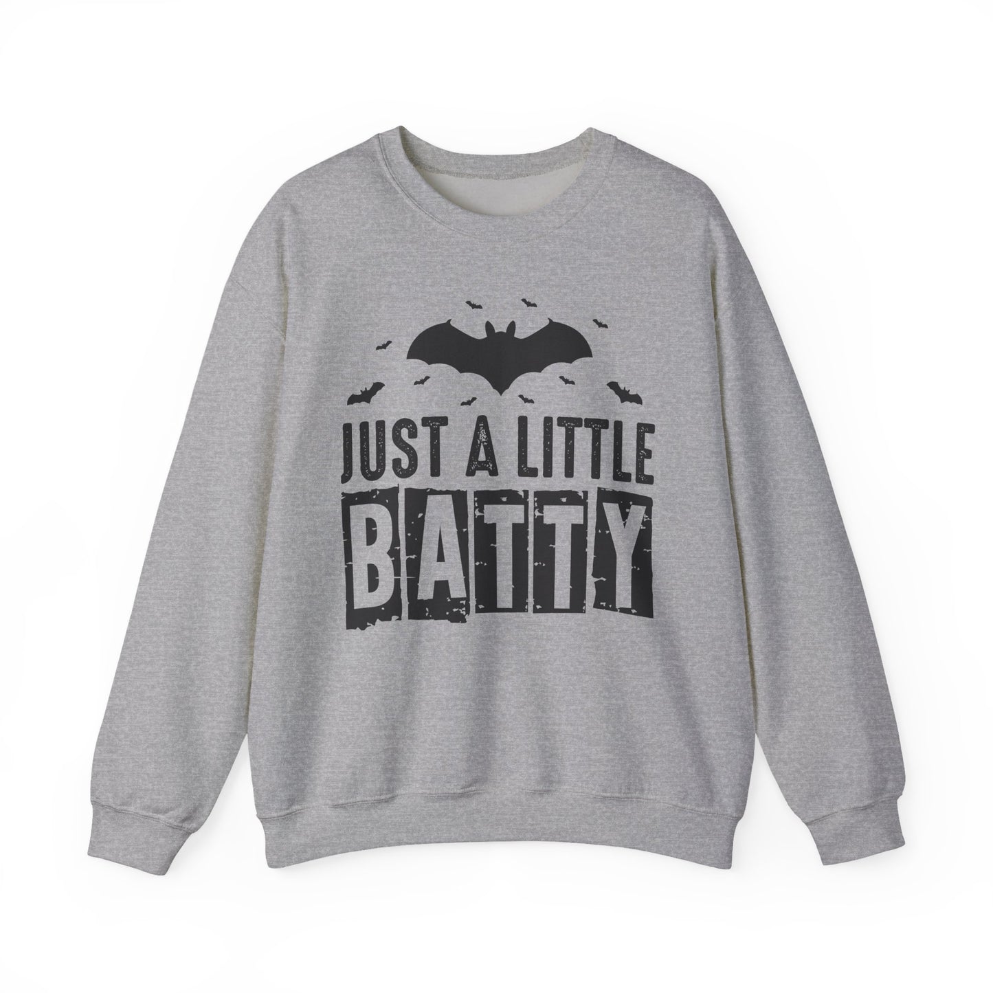 Just a Little Batty Halloween Crewneck Sweatshirt - Samberule