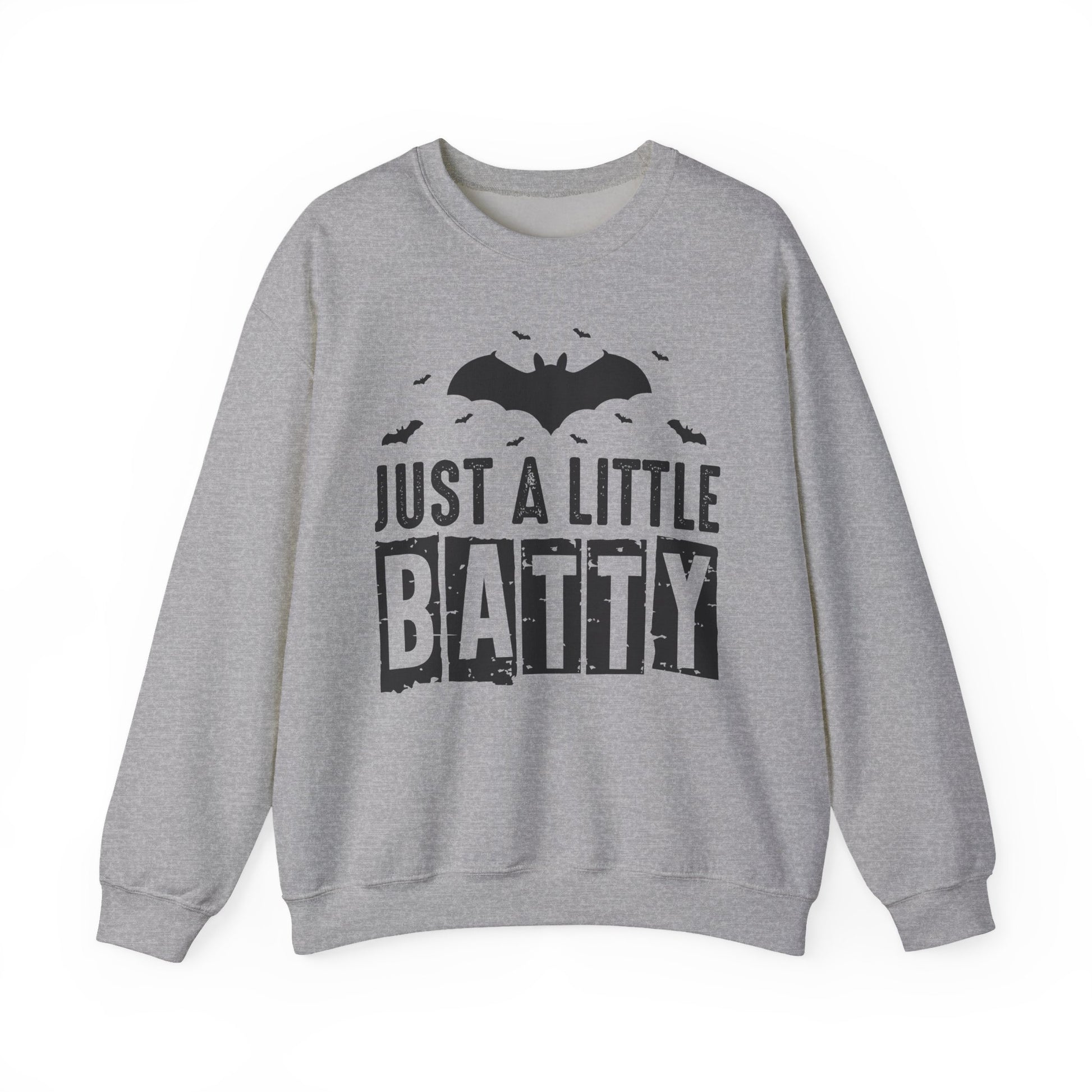 Just a Little Batty Halloween Crewneck Sweatshirt - Samberule