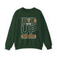 Never Give Up Persevere Motivational Crewneck Sweatshirt