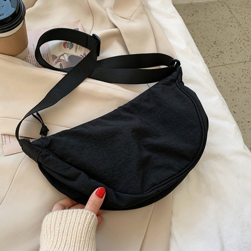 Nevaeh - Crescent Crossbody Bag - Samberule