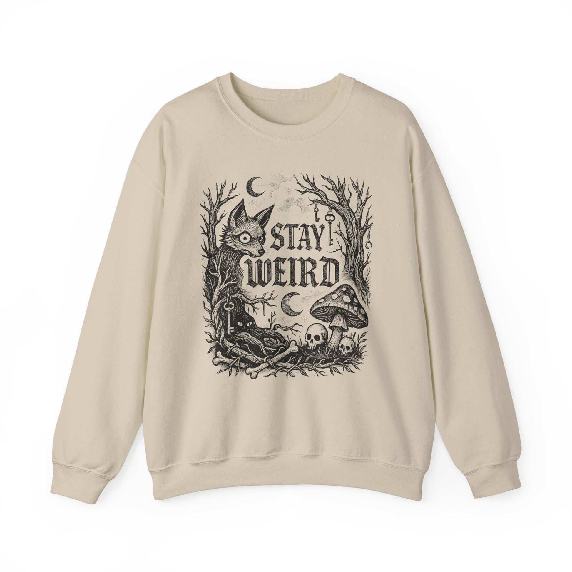 Stay Weird Halloween Crewneck Sweatshirt - Samberule