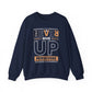 Never Give Up Persevere Motivational Crewneck Sweatshirt
